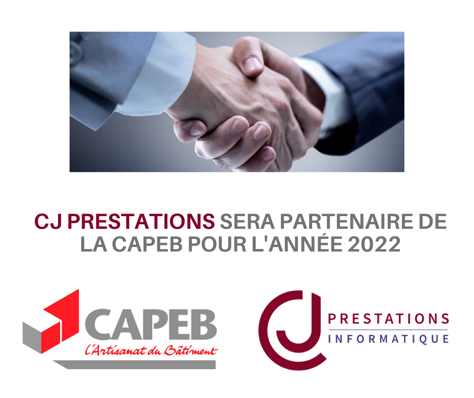 Partenariat CJ Prestations et CAPEB en 2022